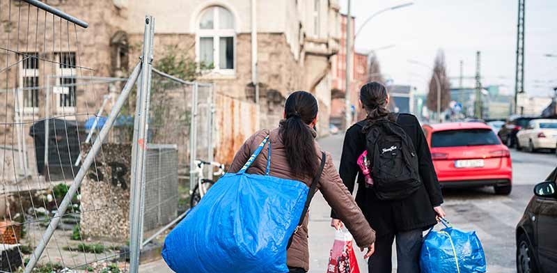 600 Obdachlose gehen zurück auf die Straße