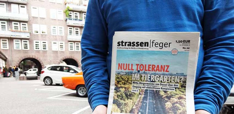 Berliner Straßenmagazin stellt Verkauf vorerst ein