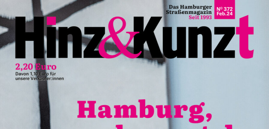 Foto von zwei verkleideten Frauen mit roter Nase, Titelzeile: "Hamburg, kannst du Karneval?"