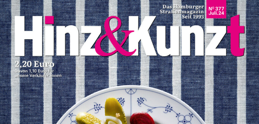 Foto von einem Teller mit Labskaus, darunter die Frage: "Ist das Heimat?"