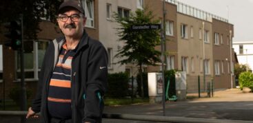 Seit Iosif in die neue Einrichtung in Niendorf gezogen ist, geht es ihm besser. Foto: Mauricio Bustamante