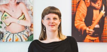 Sozialarbeiterin Davina Kronshage. Foto: Dmitrij Leltschuk