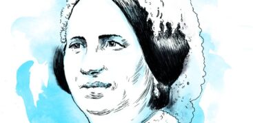 Johanna Goldschmidt engagierte sich zeitlebens für Benachteiligte. Illustration: Stefan Bachmann