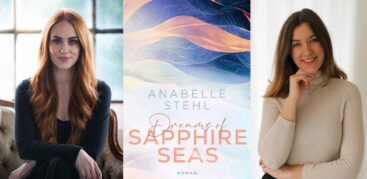 Die New-Adult-Romanautorinnen Anabelle Stehl (links) und Lara Holthaus und ihre Werke. Foto: xxxxxxxxxxxx