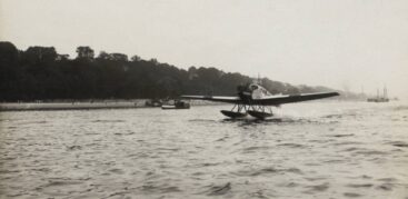 Über Oevelgönne war Altona mit Magdeburg und Dresden verbunden. Foto: Max Hirsch/Staatsarchiv Hamburg