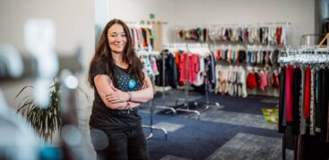 War schon vor Vereinsgründung dabei: Projektkoordinatorin Corinna Walter. Foto: Dmitrij Leltschuk