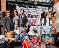 In Aktion für Hinz&Kunzt: der American Women’s Club of Hamburg. Foto: Dmitrij Leltschuk