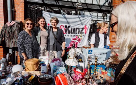 In Aktion für Hinz&Kunzt: der American Women’s Club of Hamburg. Foto: Dmitrij Leltschuk