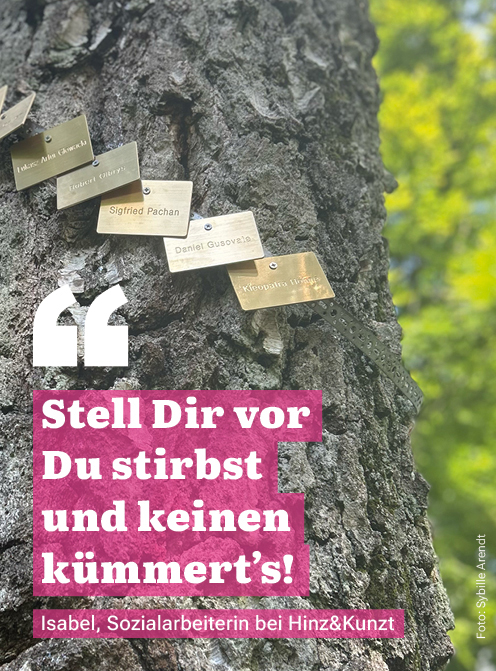 Zitat: "Stell Dir vor uns keinen kümmert's"