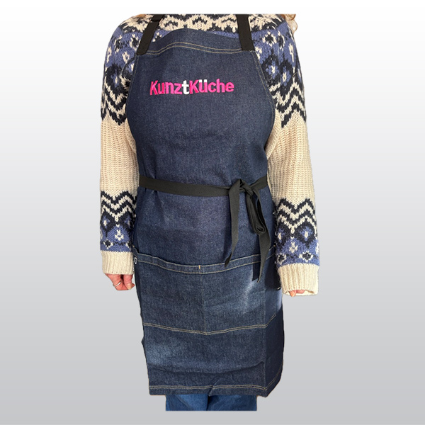 Schürze KUNZTKÜCHE DarkDenim – Bild 2