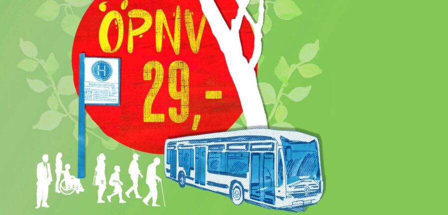 Der Verein „Dialog Gesundheit Klima“ schlägt eine alternative Finanzierung des öffentlichen Nahverkehrs vor. Illustration: Julia Pfaller