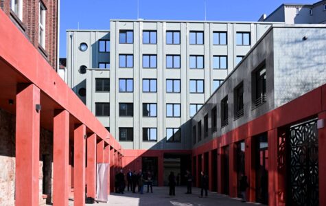 Neue, moderne Fassade