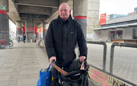 Am 1. April musste Jacek das Winternotprogramm verlassen. „Wahrscheinlich bleibt mir nur die Straße“, sagt er. Foto: Lukas Gilbert