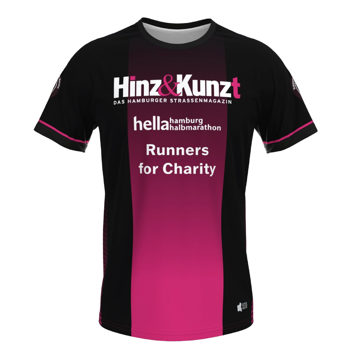 Hinz&Kunzt-Laufshirt „Keiner kennt Hamburgs Straßen besser“