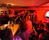 Neues aus der Forschung und gute Getränke: „Wissen vom Fass“, hier in der Eldorado-Bar. Foto: Dmitrij Leltschuk