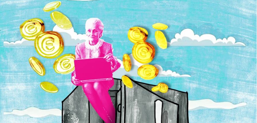 4,2 Milliarden Euro warten in Deutschland darauf, sinnvoll verwendet zu werden. Illustration: Julia Pfaller